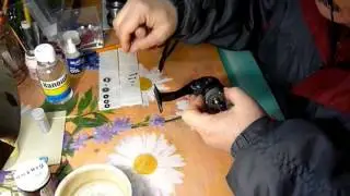 Разборка катушки Шимано Катана, апгрейд.