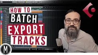 How to BATCH EXPORT TRACKS for MIXING in Cubase 9.5 - mixdown.online