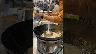 Bing Tanghulu (Candied Fruit) Street Food at Myeongdong Night Market Seoul 