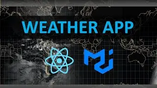 Weather App | React & Material UI | React Project Series