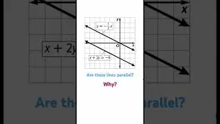 Parallel lines 