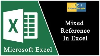 Cell References in Excel - Mixed Reference.