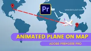 How to Make Animated Travel Path on Map in Adobe Premiere Pro