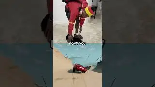 Speed comes back to his dog 🤣