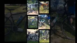 This are our bikes ■ cycling tour adventure #shorts  #cycling