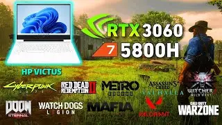 AMD RYZEN 7 5800H, HP VICTUS 16 GAMING LAPTOP||RTX3060||GLOBAL COMPUTERS| 
