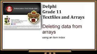 4. Deleting data from an array