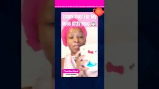 Sip & Chat Podcast #thankyou #beingmelbee @beingmelbee #hellokittystuff #hellokitty #Mug #shorts