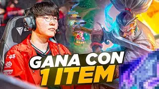 🥵 FAKER ES REY DEMONIO CON YASUO MID 😈  ¡NO TIENE SENTIDO!