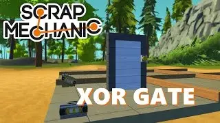Scrap Mechanic | XOR Logic Gate (2 - Way Buttons)