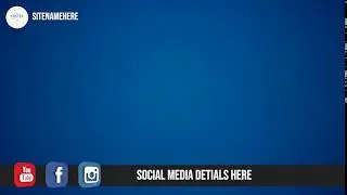 Custom Lower Thirds of Social Media