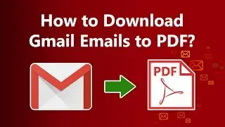 Download Gmail Emails to PDF with Attachments | Bulk Export Gmail to PDF - How to Guide