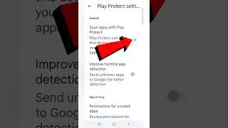 Turn On Play Protect Scaning | How To Enable Play Protect Scaning In Play Store | 