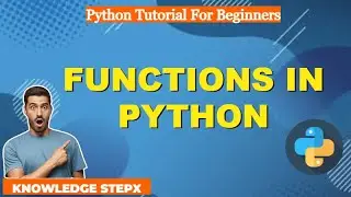 #13.1 Learn Python Functions with Examples | Functions in Python  | Python Programming Tutorial