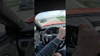 Ford Mustang GT 5.0 V8 | 421PS + Stage 2 | Intake Sound on German Autobahn