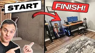 I Transformed My Basement Into The Ultimate Home Office!