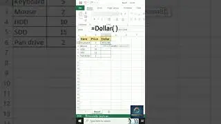 How to use Dollar Function in Hindi in Excel: This Was Unexpected!!