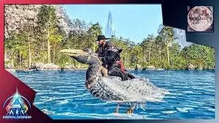 The Center Ascended Ep. 6, A Bird Floating On Water (Ark Survival Ascended)