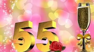 ФУТАЖ С ЮБИЛЕЕМ 55 лет
