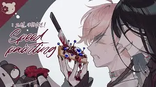 (ENG)[Speed painting 스피드페인팅/Clip Studio] Working on LD bust commission!