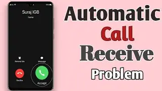 Auto call receive problem solution 2022