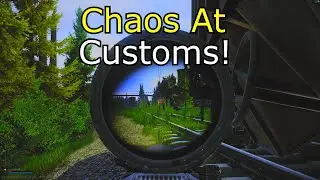 Chaos At Customs Escape From Tarkov