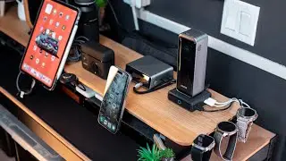 I Built The Ultimate Charging Station for All Our Devices