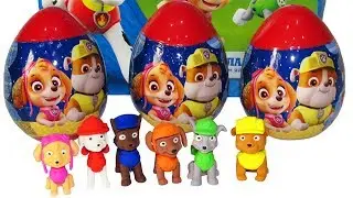 Paw Patrol Toys in eggs surprises. # cartoons # toys # surprises # puppy patrol # eggs