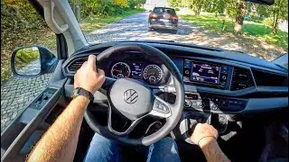 2022 Volkswagen Caravelle T6.1 [2.0 TDI 150HP] |0-100| POV Test Drive 