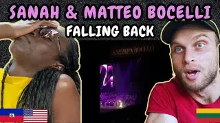 REACTION TO sanah & Matteo Bocelli - Falling Back (Live PGE Narodowy)| FIRST TIME LISTENING TO SANAH