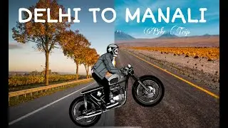 Delhi To Manali Bike Trip Day 1 #delhi #manali