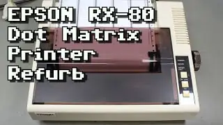 Epson RX-80 Dot Matrix Printer Refurb