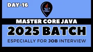 DAY-16 | CORE JAVA FOR BEGINNERS IN HINDI