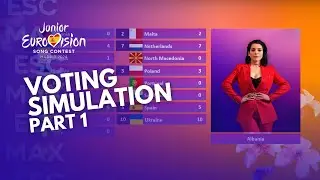 Junior Eurovision 2024 | Voting Simulation - PART 1/3