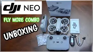 DJI Neo Fly More Combo Quick Unboxing