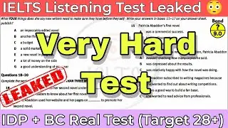 2, 7, 16, 23 & 30 NOVEMBER 2024 IELTS LISTENING TEST WITH ANSWERS | IELTS | IDP & BC