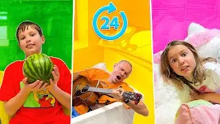 24 часа в ванной – Экстремальный Вызов и Забавные Моменты