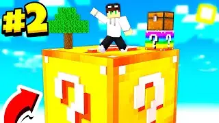 Майнкрафт Скайблок, Но У Меня Только ОДИН ЛАКИ БЛОК #2