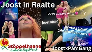 HAVING SO MUCH FUN SEEING JOOST AT STÖPPELHAENE FT. PAMGANG & HEARTFORCONCERTS 🩷🫶🏻
