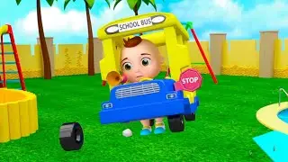 Las ruedas del autobús y más vídeo de dibujos animados | Baby Berry - Español - Canciones infantiles