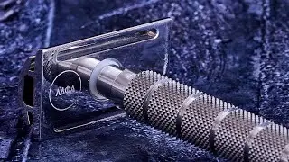 Alpha Outlaw Double Edge Safety Razor Bravo Handle, Makes Natural Soaps, Semogue бритьё homelike