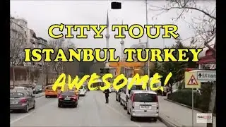 Awesome ! Video Turkey Istanbul City Tour 2018 Really Nice Traffic