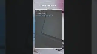 JS - How to show a button to scroll page to top 