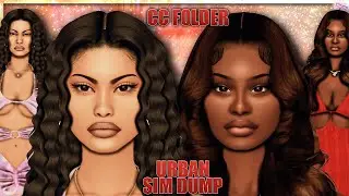 URBAN SIM DUMP 106 💎 - CC & SIM DOWNLOAD | Sims 4 CAS