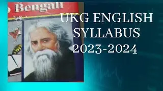 Ukg English Syllabus ICSE Board 2023-2024,DS Education