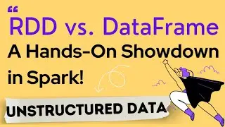 Unveiling the Power of PySpark on Unstructured Data: A Hands-On Showdown Between RDD and DataFrame!