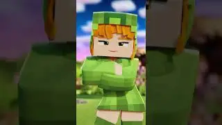 Ankha Dance but Creeper Girl - Minecraft Animation #Shorts