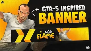 Professional Gaming Banner For GTA-5,Bgmi,Free Fire On Android | Gaming Banner Tutorial.