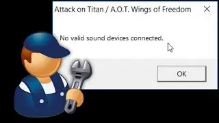 No valid sound devices connected - FIXED