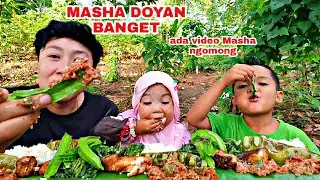 SAMBAL ULEK TERONG MASHA DOYAN + VIDEO MASHA NGOMONG GUYS 😂